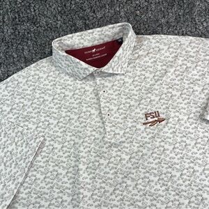 Horn Legend Florida State Seminoles FSU Polo Shirt Mens 2XL